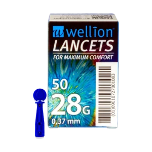 Ланцети Wellion 28G, 50 шт.